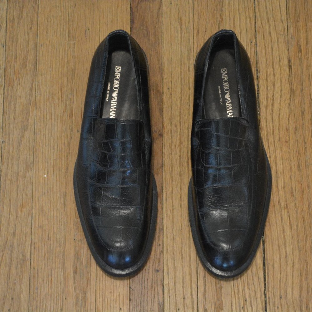 men's Armani loafers